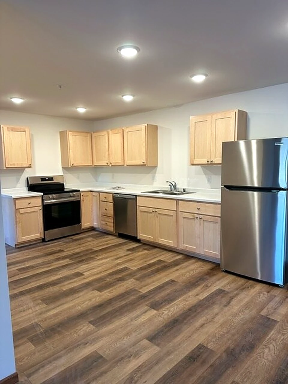 Representative community interior at carver flats
