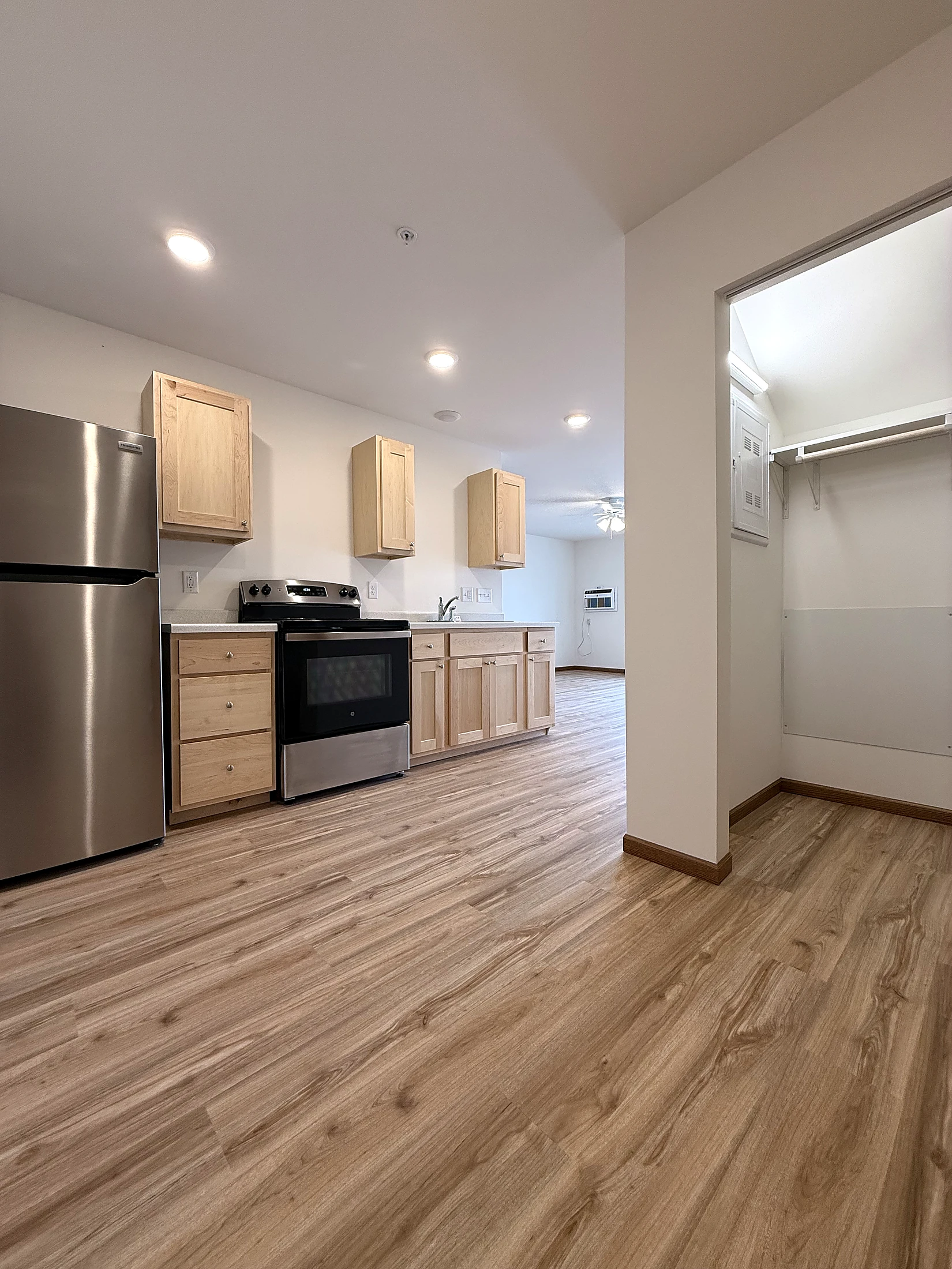 studio apartment at carver flats