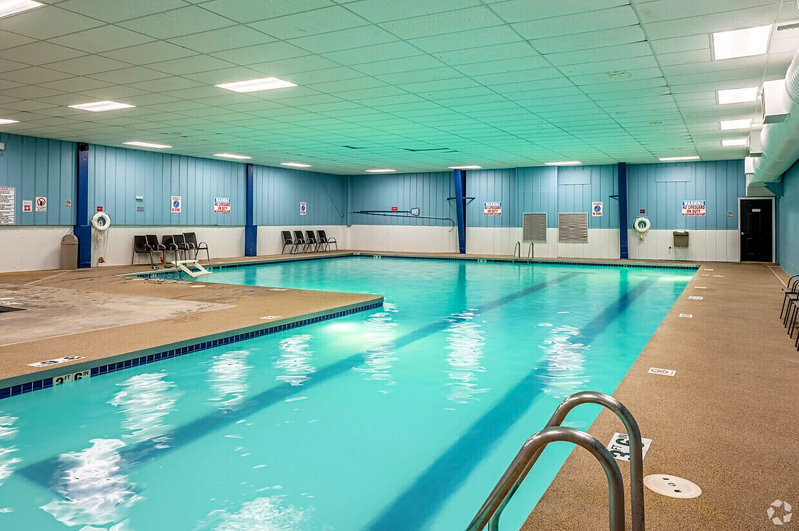 Indoor pool available to Lake Point Commons residents