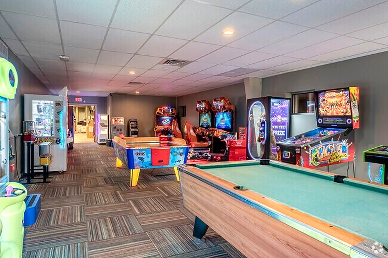 Game room available to Lake Point Commons residents